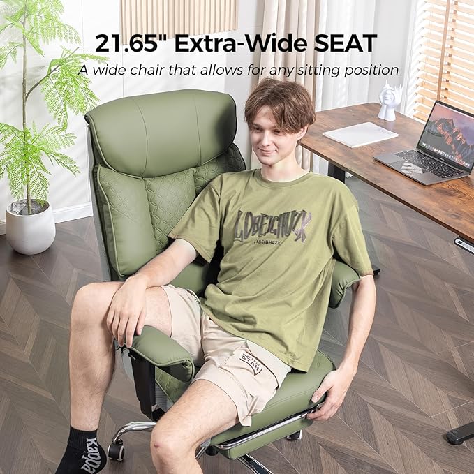 GTRACING Big and Tall Office Chair 400LBS Wide Ergonomic Gaming Chair - Image 8