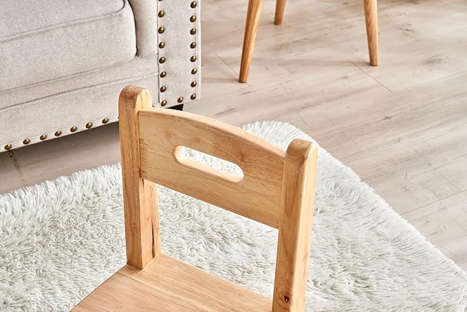 Pure Wood Solid Wood Children Chair - Image 7
