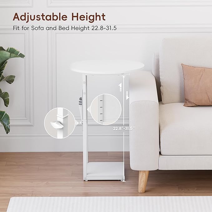 Vagusicc C Shaped End Table - Image 7
