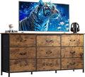 WLIVE 54''W Dresser for Bedroom, Dresser TV Stand for 55, 65 inch TV, Wide by WLIVE