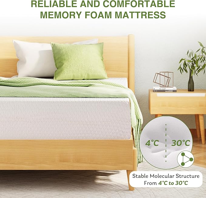 King Size Memory Foam Mattress, 10 Inch Bed Mattress in a Box - Image 6