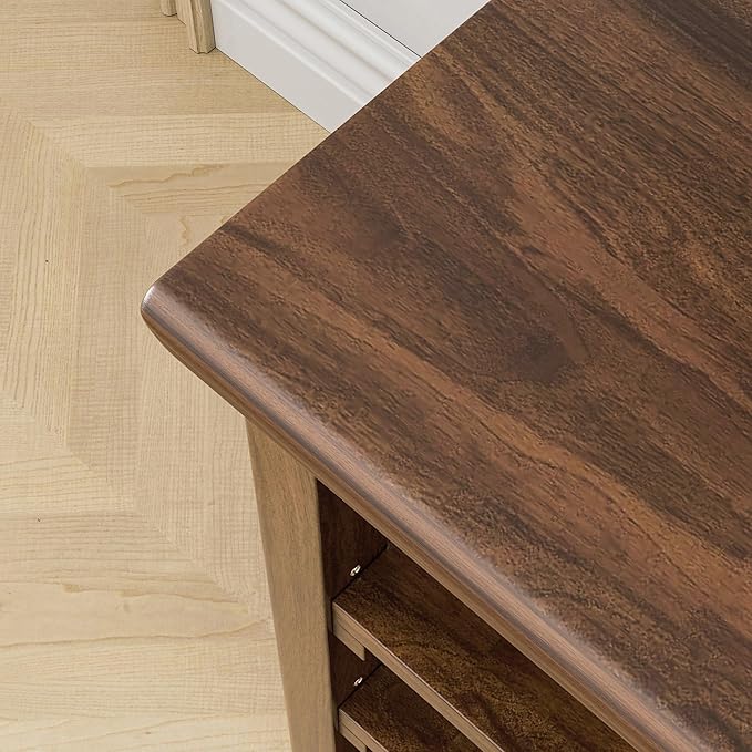 Wooden Storage Shoe Bench, Entryway Bench - Image 6