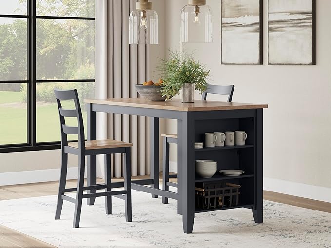 Signature Design by Ashley Gesthaven Modern Counter Height Dining Table - Image 15