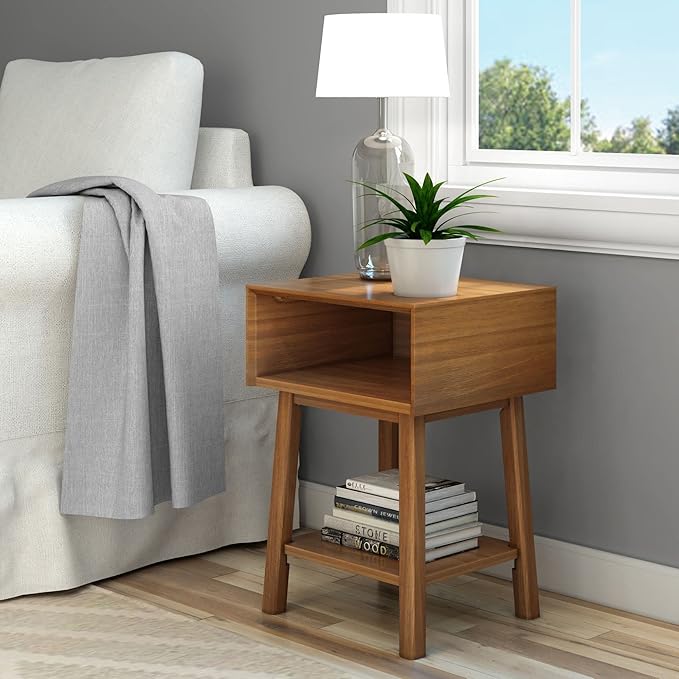 Plank+Beam Wooden Side Table by PlankBeam