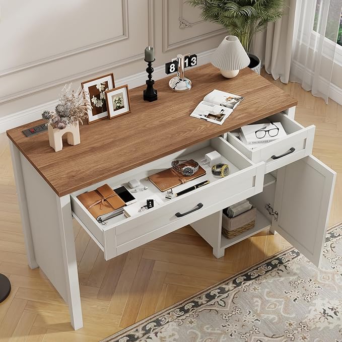 Farmhouse 47" Executive Desk, Computer Desk - Image 3