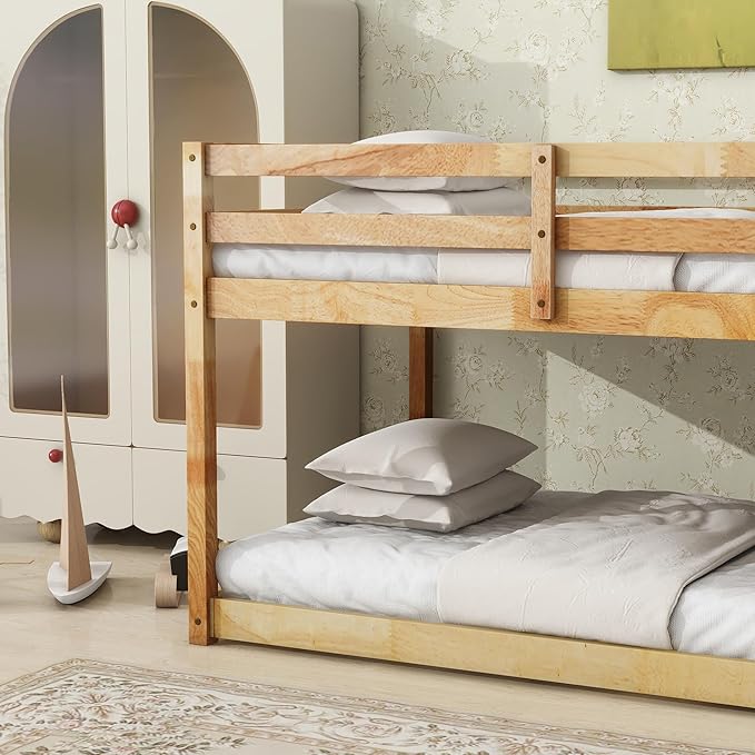 Ball & Cast Bunk Bed Twin Over Twin, Floor Bunk Bed - Image 5