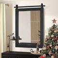 Black Farmhouse Mirror by PAIHOME