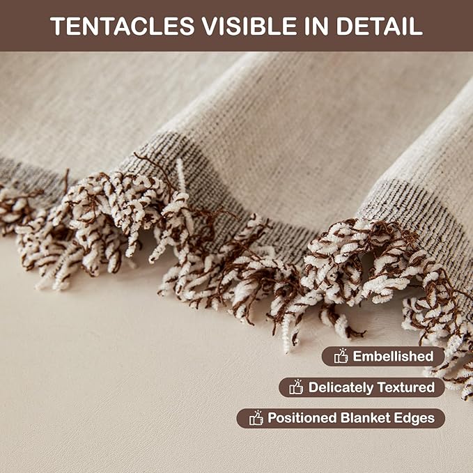 STACYPIK Soft Boho Chenille Couch Cover - Image 8