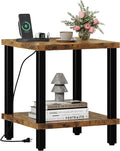 Large End Table Square Side Table by MMEOLUOOK