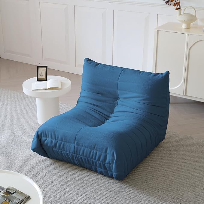 Luxury Sofa Couch Chair, Lazy Floor Seating, Fireside Bean Bag Chair, Ergonomic by BBORR