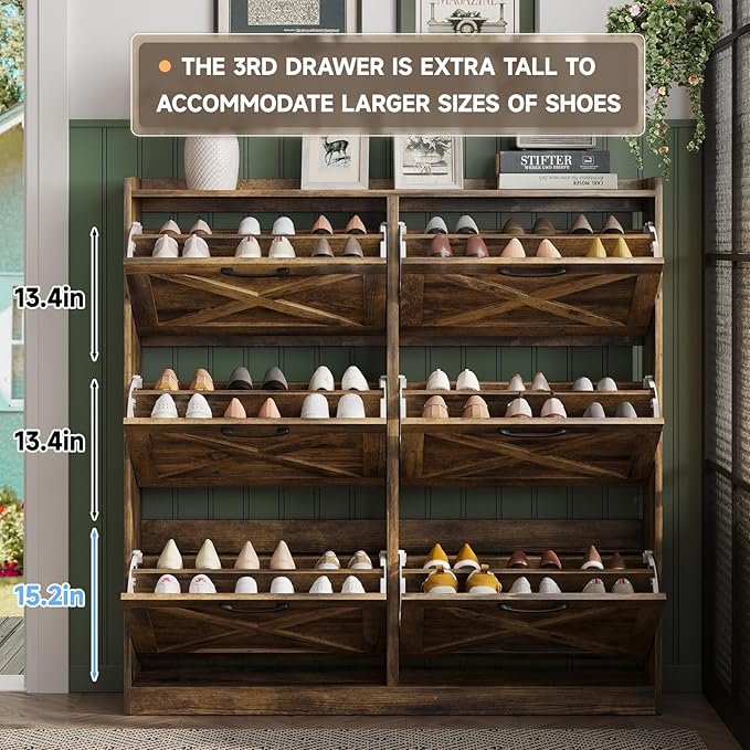 Maupvit Large Shoe Storage Cabinet - Image 3