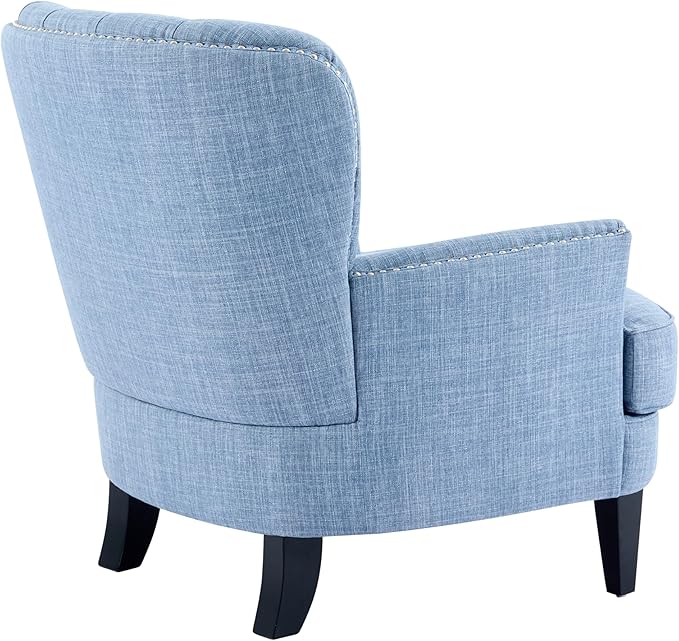 Ball & Cast Accent Chair, Mid-Century Lounge Living Room Chairs - Image 8