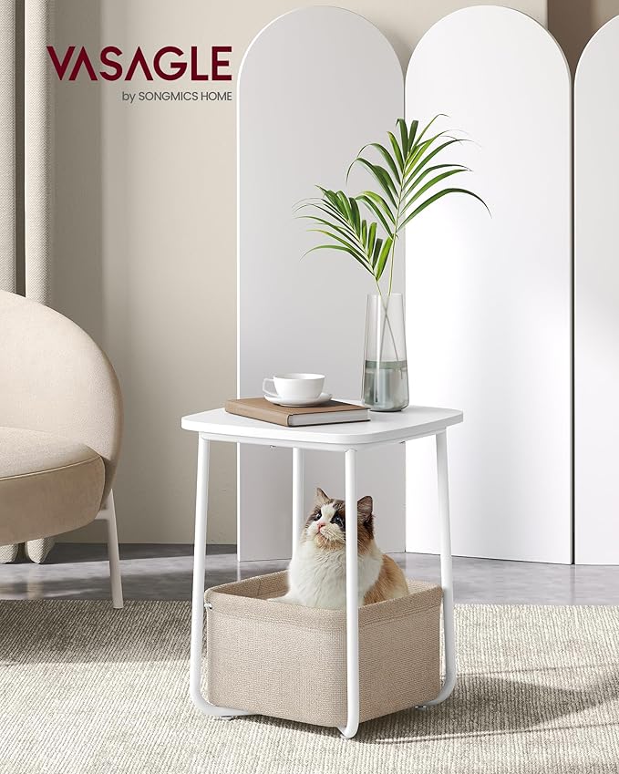 VASAGLE End Table, Side Table - Image 2