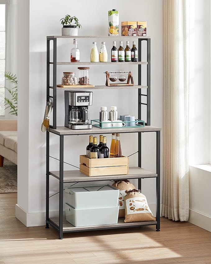 VASAGLE Coffee Bar, 31.5 Inches Baker's Rack - Image 4