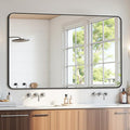 Bathroom Mirror 60" x 36", Large Rectangle Wall Mirror, Entryway Decor by Unknown