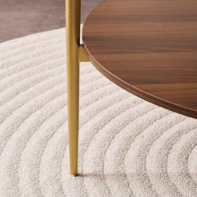 Round Coffee Table, Mid-Century Modern Design, D30“ x H17”, - Image 9