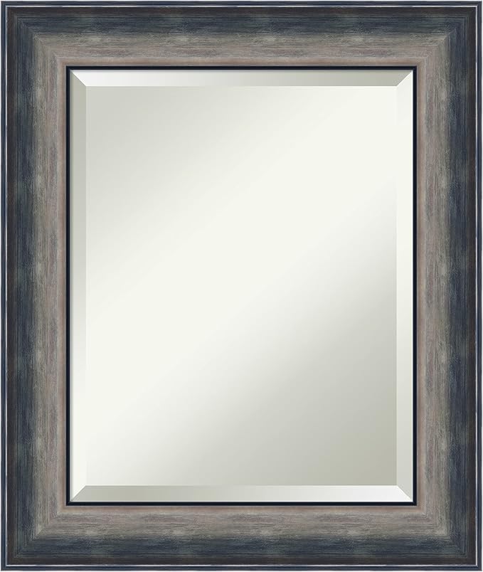 Amanti Art Silver Bathroom Mirror by AmantiArt