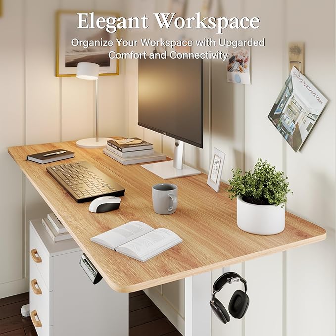 Monomi Electric Standing Desk, 71 x 31.5 inches Height Adjustable, Ergonomic - Image 7