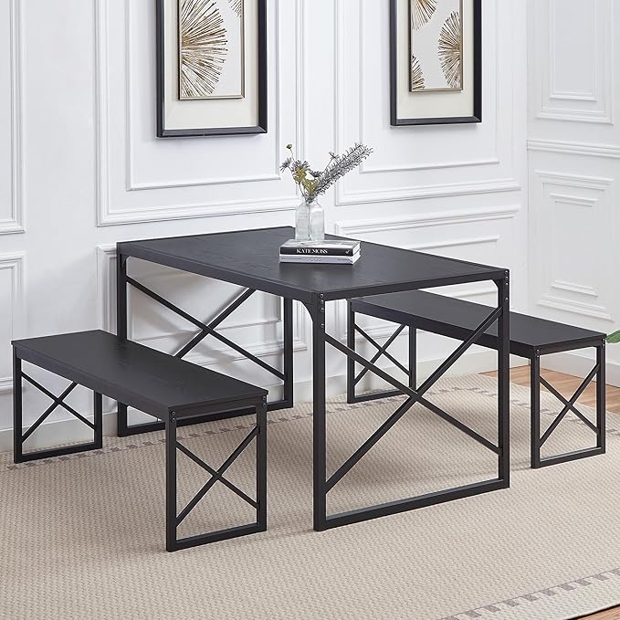 VECELO Kitchen Dining Table Set - Image 3