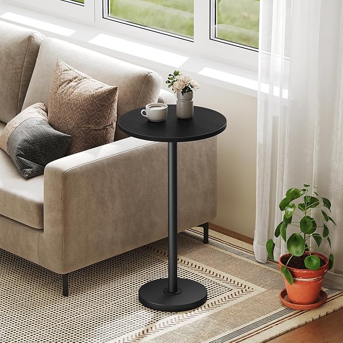 Round Side Table, Drink End Table - Image 6
