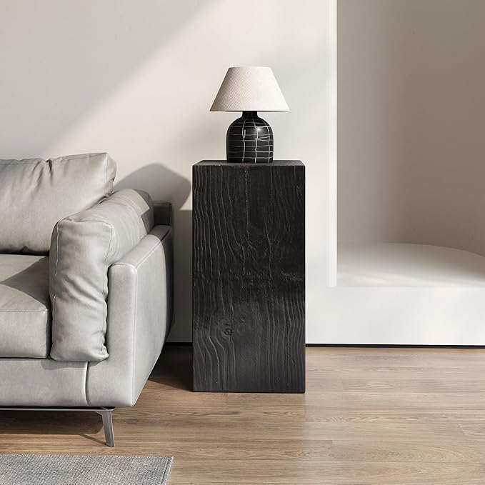 Christopher Knight Home Bard 33.75" Square Living Room Side Table, Wood-Like - Image 4