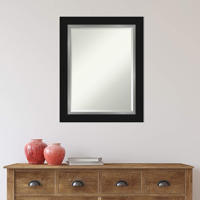 Amanti Art Black Bathroom Mirror - Image 6