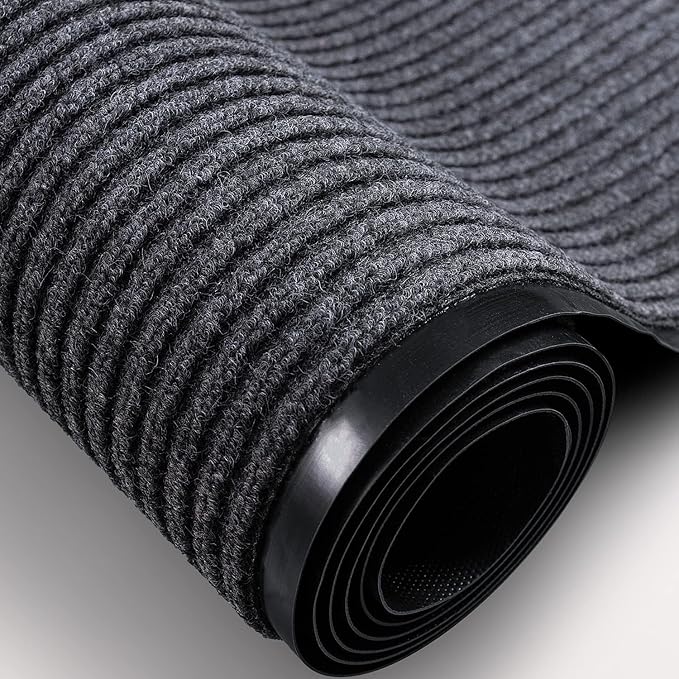 TANYOYO3' X 6' Commercial Grade Door Floor Mat Brush Step Entrance Mat Vinyl - Image 8
