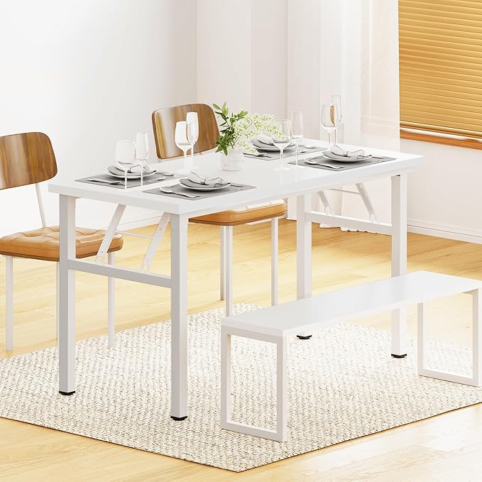 Folding Desk, 47 inch No Assembly Folding Desks - Image 4