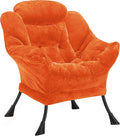 Fabric Lazy Chair for Adults, Oversized Upholstered Sofa Chair, Plush Comfy by Halituny