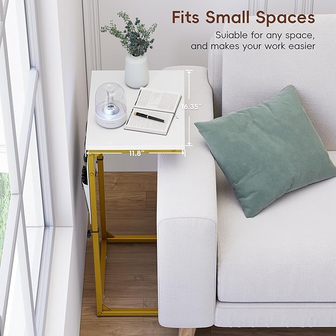 Vagusicc C Shaped End Table - Image 4
