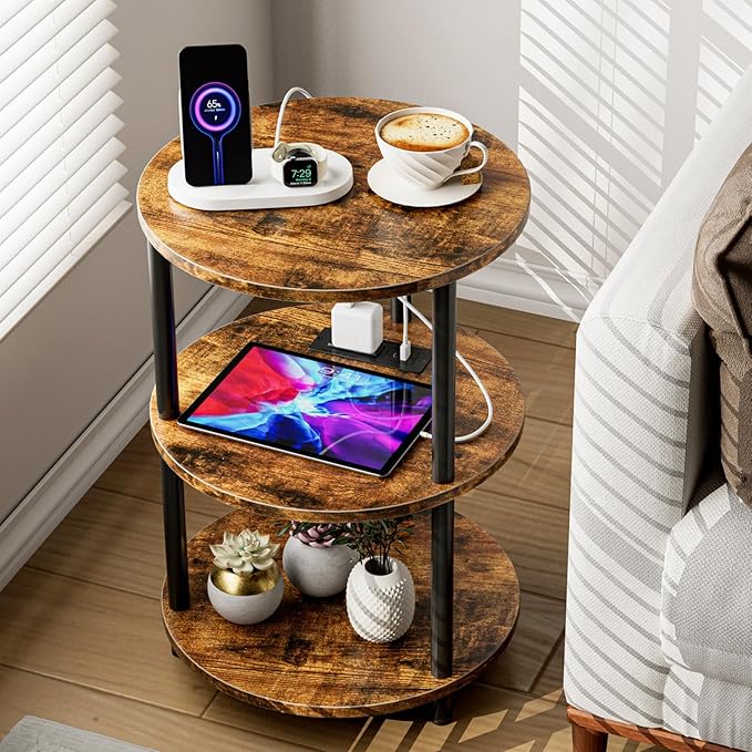Small Round End Table by XBurmo