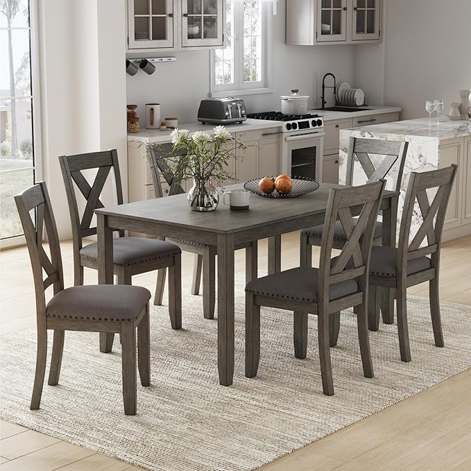 Signature Design by Ashley Caitbrook Rustic 7 Piece Dining Set, Include Table - Image 2