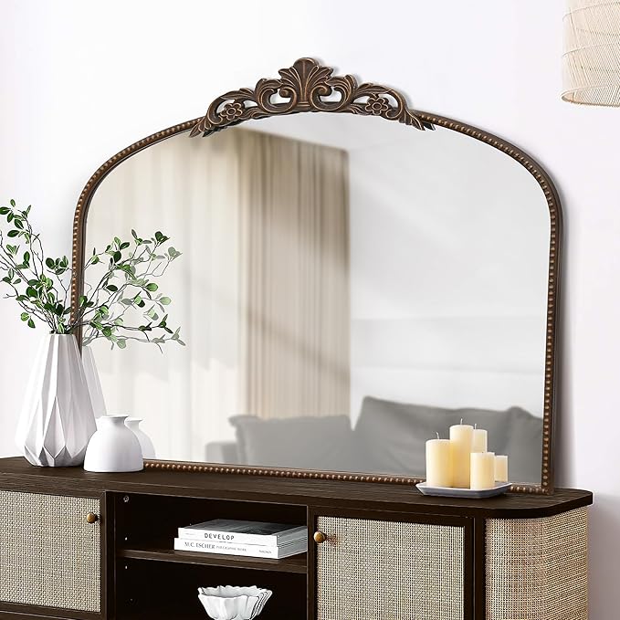 Micasso Bronze Large Vintage Mirror, Living Room - Image 8