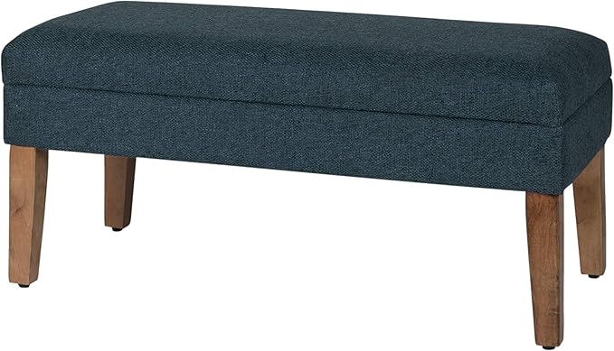 Homepop Home Decor | Upholstered Decorative Storage Ottoman Bench | Ottoman - Image 15