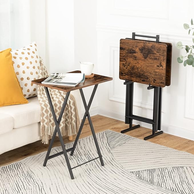 HOOBRO Folding TV Tray Table, TV Trays - Image 6
