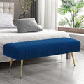 Furniliving Bedroom Bench Velvet Ottoman Bench by FurnilivingFurnitureforHome