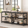 Tribesigns 70.9 Inch Extra Long Console Table, Modern Sofa Table Behind Couch by Tribesigns