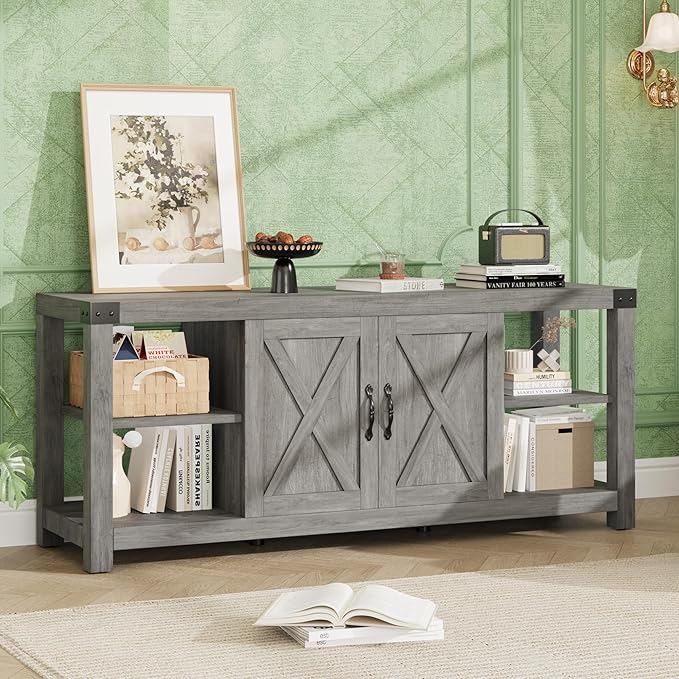 IDEALHOUSE TV Stand for 65 Inch TV, 60 Inch Entertainment Center - Image 8