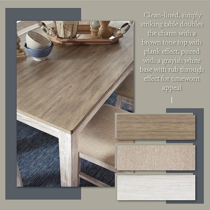Signature Design by Ashley Skempton Cottage Dining Room Table Set - Image 4