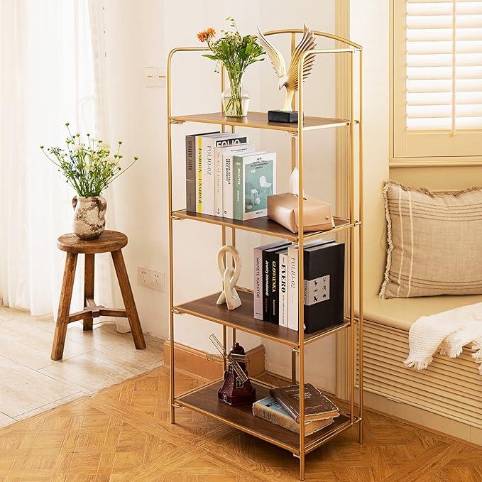 Crofy No Assembly Folding Bookshelf - Image 7