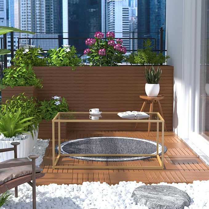 Tempered Glass Coffee Table - Image 7