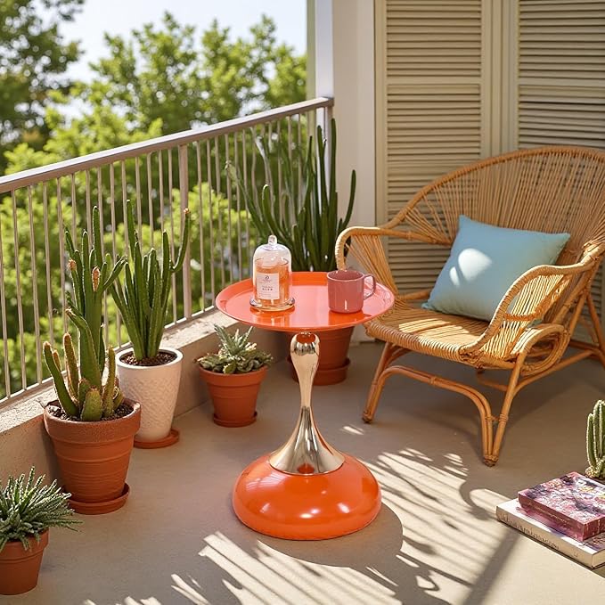 Stylish Hourglass Side Table - Image 3