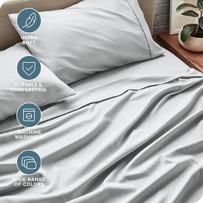 Bare Home Queen Sheet Set - Image 4