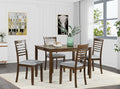 KEIKI 5-Piece Standard Height Dining Table Set by Unknown
