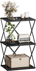 3-Tier End Table Small Side Table Tall Bedside Night Stand by IRCPEN