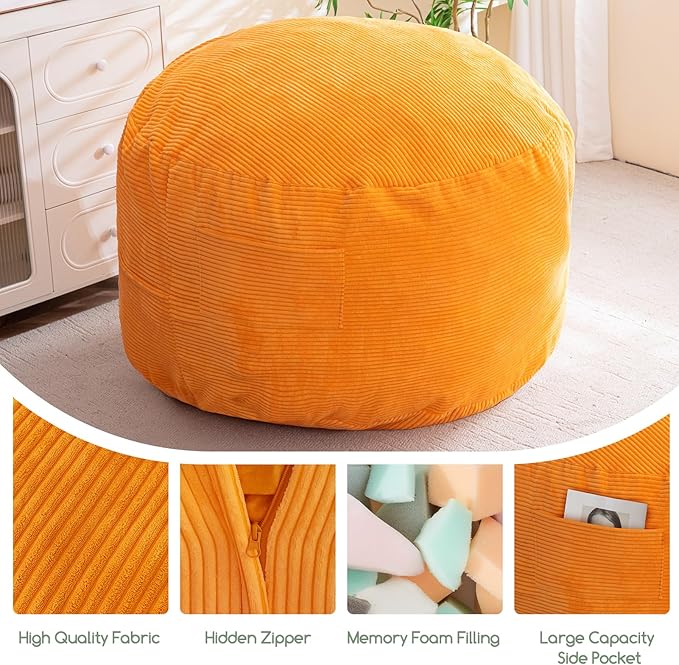 HIGOGOGO Giant Bean Bag Chair Bed - Image 3