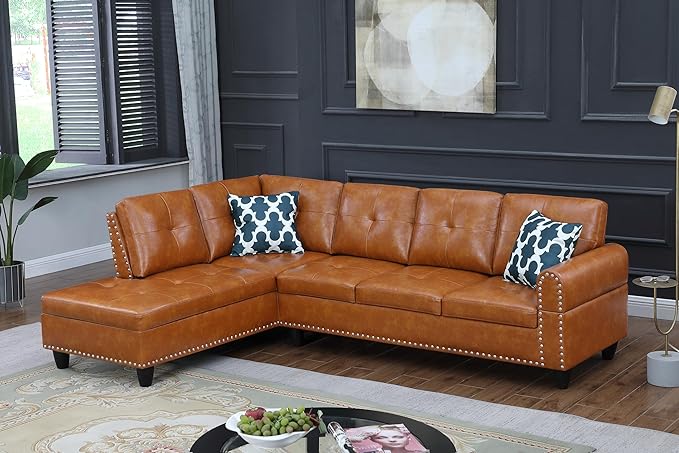 Ball & Cast 98" L Shaped Sectional Couch - Image 3