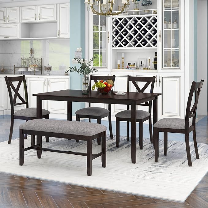 Ball & Cast 6 Piece Dining Table Set by BallCast
