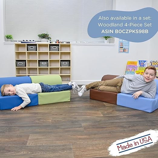 Children's Factory Library Lounger, Flexible Seating Classroom Furniture - Image 6