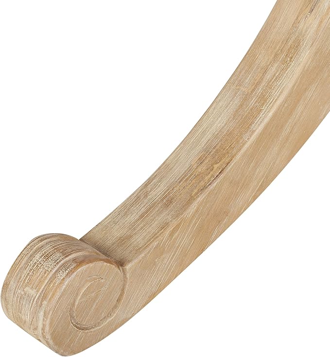 Safavieh Home Forest Traditional Rustic Natural Drop Leaf Dining Table - Image 9